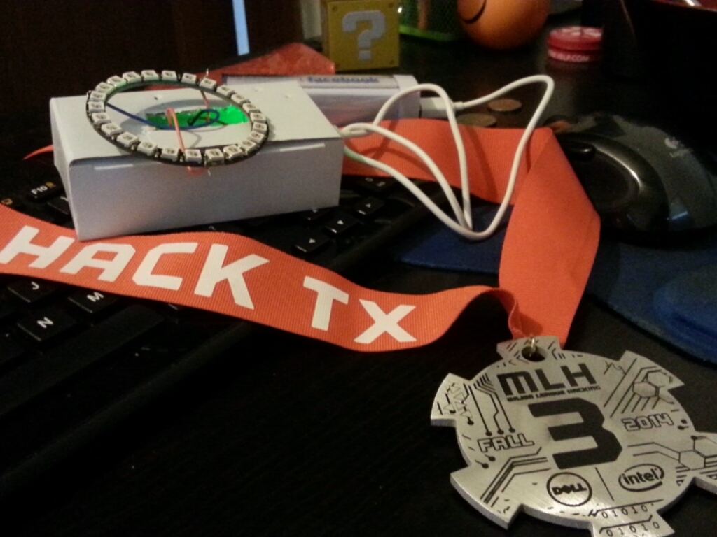 HackTX 3rd Place Medal